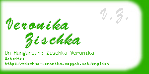 veronika zischka business card